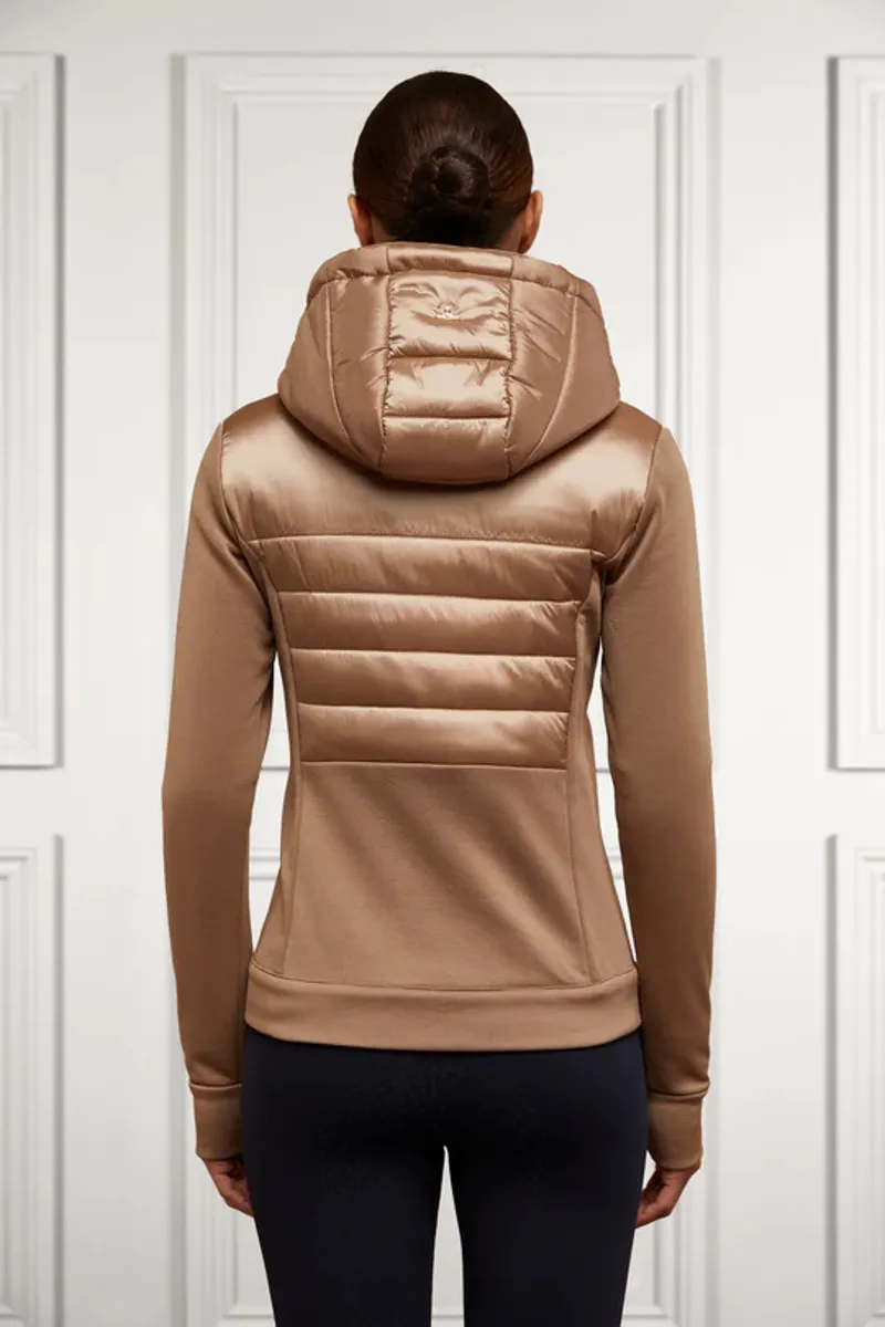 Holland Cooper Hybrid Shell Jacket Ladies in Cappuccino-1
